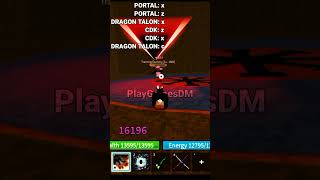 Combo Dragon talon cdk portal roblox melhorjogadadoano [upl. by Lyndy342]