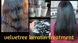 velvetree keratin treatmentHow to do keratin treatmentkeratin कैसे करते हैंstep by step [upl. by Winou903]