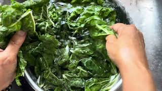 Silverbeet Green Curry with Garlic [upl. by Beka]