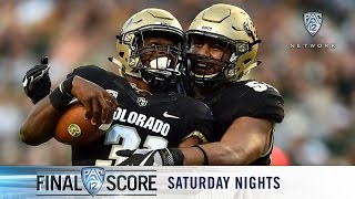 Highlights Colorado football dominates rival Rams with offensive barrage [upl. by Niattirb]