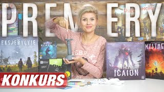 PREMIERY  DUŻY Kalendarz Nowości│SideQuest NEMESIS │Legendy Zachodu│Icaion │Ekspedycyje│Konkurs [upl. by Asira]