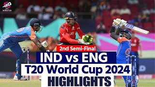 IND vs ENG T20 World Cup Semifinal Highlights India vs England Semifinal Highlights [upl. by Nala798]