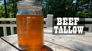 How to Make Beef Tallow from Brisket Trimmings [upl. by Ylram]