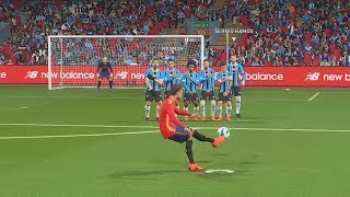 GOL DE FALTA DO NEYMAR  PES 2018 myClub [upl. by Hedwiga945]