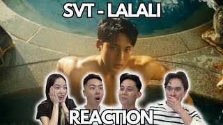 OMG 😍  SEVENTEEN 세븐틴 LALALI Official MV REACTION [upl. by Artenek]