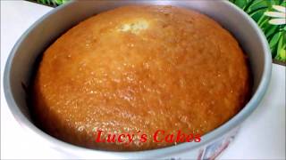 Queque de naranja con aceite sin batir huevos Lucy´s Cakes [upl. by Yffat]