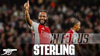 IN FOCUS  Raheem Sterling  Arsenal vs Bolton Wanderers 51  Carabao Cup [upl. by Tenej857]