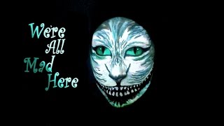 Cheshire Cat Face Paint Tutorial [upl. by Yengac]