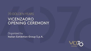 ENG VOJ24  VICENZAORO OPENING CEREMONY [upl. by Trip]