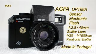 Agfa Optima Sensor Flash 1981 [upl. by Ekaterina69]