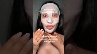 3 ways to boost collagen✨collagenmask boostcollagen boostcollagenproduction skincare [upl. by Bartel]