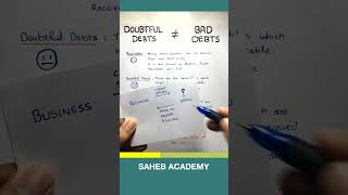 Doubtful Debts vs Bad Debts [upl. by Sims]