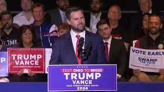 JD Vance Speaks in Hometown of Middletown Ohio [upl. by Ulrich]