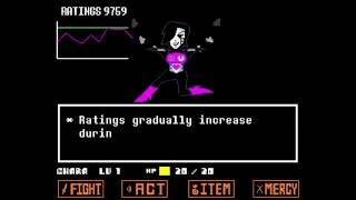 UNDERTALE Mettaton EX Fight Colored Sprite Mod [upl. by Rossuck]