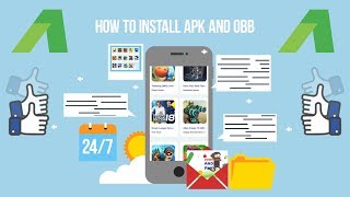 How to install APK and OBB [upl. by Uriia]