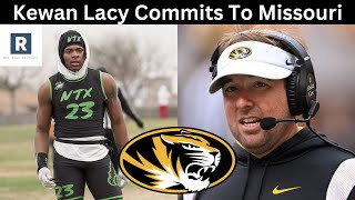 Kewan Lacy Commits To Missouri  Missouri Football Recruiting Update [upl. by Marissa]