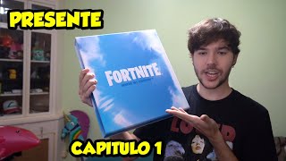 eu ganhei um PRESENTE do FORTNITE  capítulo 1 [upl. by Dimphia]