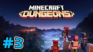 Minecraft Dungeons Gameplay Part 3soggy swampcacti canyonNINTENDO SWITCH [upl. by Norad]