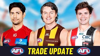 AFL TRADE UPDATE  October 17th [upl. by Ennairod]