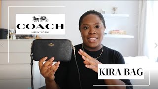 Coach Kira Crossbody Bag Review  What Fits Inside amp Mod Shots [upl. by Sophey]