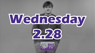 Brownsburg High School TV News  Wednesday February 28th 2024 [upl. by Croft]