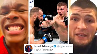 FIGHTERS REACT TO ROMAN DOLIDZE ROBBED VS MARVIN VETTORI  MARVIN VETTORI UFC 286 REACTIONS [upl. by Owades]