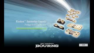 Riedon™ Ammeter Shunts [upl. by Burtis]