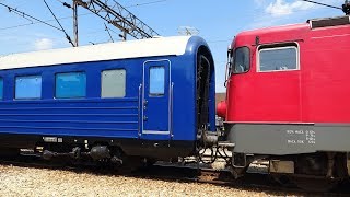 Tito’s Blue Train from the Driving Cab Passenger Seat and Lineside [upl. by Ymmaj728]