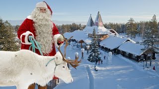 Best of videos of Santa Claus Village 🦌🎅🎄 Rovaniemi Lapland Father Christmas Finland Arctic Circle [upl. by Delsman]