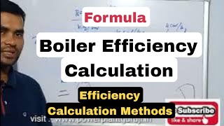 Boiler Efficiency Calculation In Hindi  Steam Generator Efficiency Methods [upl. by Ainola825]