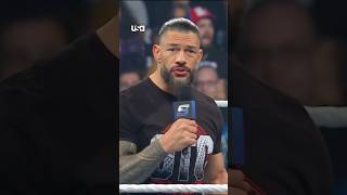 Roman Reigns speaks 😱 WWE SmackDown [upl. by Ynohtna]