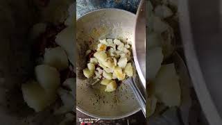 Bolid potato curry recipe।। ସିଝା ଆଳୁ ଝୋଳ।। Potato curry।। ytshort।। viral song।। shorts।। cooking।। [upl. by Nilyad]