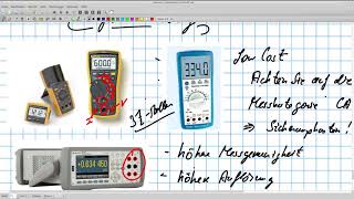 Grundlagen der Messtechnik Auflösung und Stellen beim DMM [upl. by Ver]