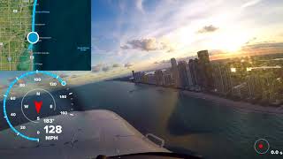 Cessna 172RG Cutlass South Florida North Perry Airport KHWO [upl. by Aram]