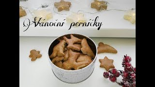 Vánoční perníčky  ❄ Vánoční edice ❄  CZSK HD recipe [upl. by Gnaig773]