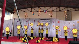 Annual Day Celebration Dance prepared on Yoga by students of MAHARANI ENGLISH MEDIUM SCHOOL [upl. by Burkley]