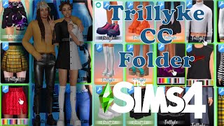 Trillyke CC Folder ✨l Maxis Match Clothes amp Shoes l thesims4 [upl. by Meriel621]