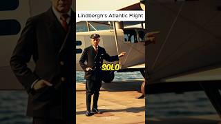 🌍 Charles Lindbergh’s Epic Solo Flight Across the Atlantic shorts [upl. by Esinert231]