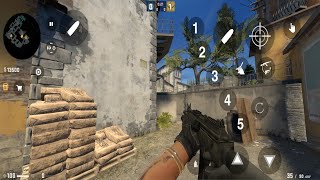 CSGO Mobile Android  CSSO 05 de Inferno Android Gameplay [upl. by Eatnuahs]