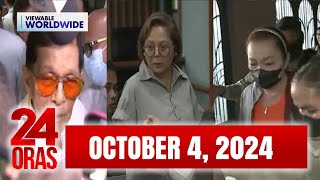 24 Oras Express October 04 2024 HD [upl. by Christmas]