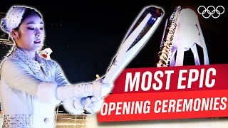 Best ever Opening Ceremony moments at the Winter Olympics [upl. by Nagirrek]