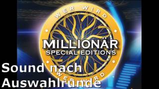 Wer wird Millionär Soundtracks 21  Sound nach Auswahlrunde [upl. by France]