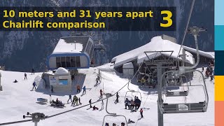 The incredible leaps of three decades of technology evolution Chairlift comparison part 33 [upl. by Enifesoj356]