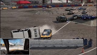 Wreckfest Demolition Derby Challenge Limousine Demolition [upl. by Airetal390]