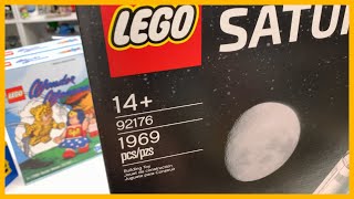 LEGO Ideas Saturn V New Number 92176  Amazon amp Walmart Haul [upl. by Eiuqram470]