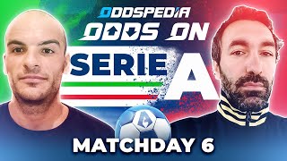 Serie A Predictions 202425 Matchday 6  Best Football Betting Tips Today [upl. by Ynotna]