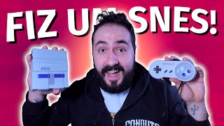 Desculpa Nintendo mas eu fiz o meu próprio SNES com Raspberry Pi [upl. by Llirret]