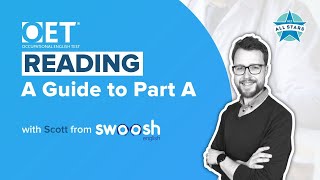 OET Reading A Guide to Part A with Scott from Swoosh English [upl. by Jarita]