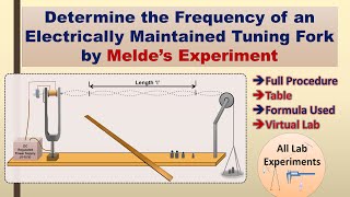 Meldes Experiment  Full Experiment  Practical File [upl. by Jarek945]