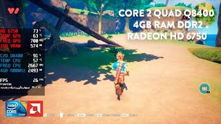 Oceanhorn 2  Core 2 Quad Q8400  4GB DDR2  HD 6750 [upl. by Alliuqahs192]